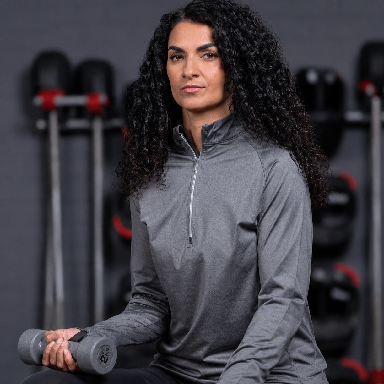 1/4 Zip Female Zip Top